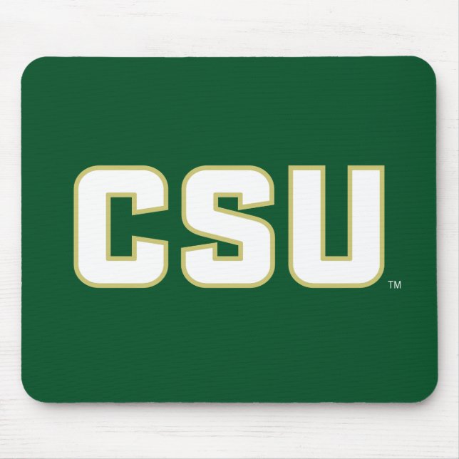 CSU Letter Mark Mouse Pad (Front)