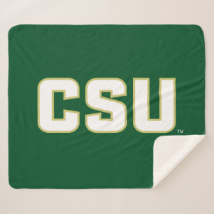 CSU Letter Mark Sherpa Blanket