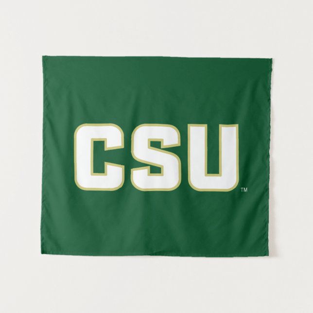 CSU Letter Mark Tapestry (Front (Horizontal))