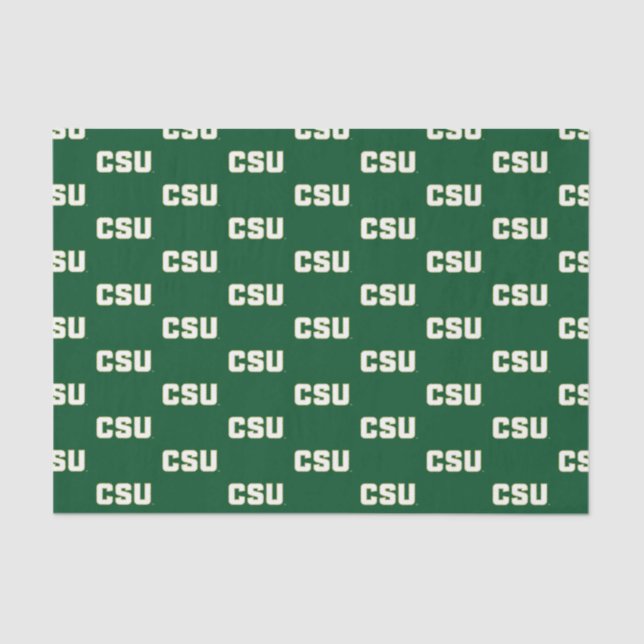 CSU Letter Mark Tissue Paper (Front)