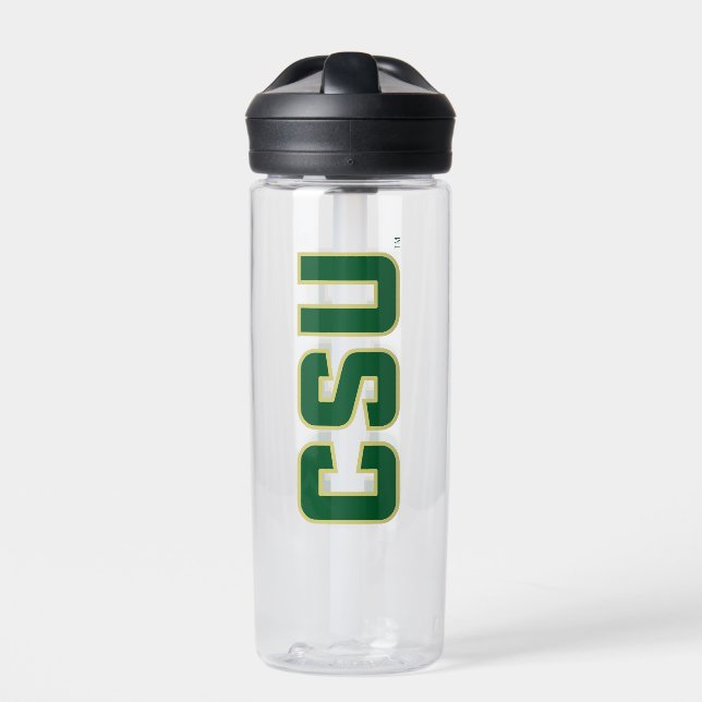CSU Letter Mark Water Bottle (Front)