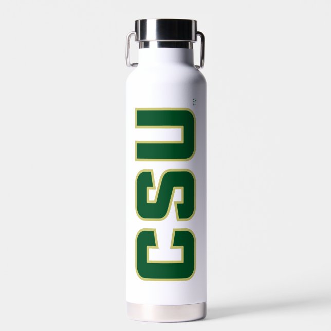 CSU Letter Mark Water Bottle (Front)