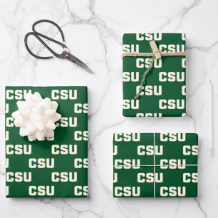 CSU Letter Mark Wrapping Paper Sheets