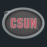 CSUN Logo on Black Belt Buckle<br><div class="desc">Check out this official CSUN Matadors gear! These products are perfect for all CSU Northridge fans, students, faculty, family, and alumni. Customize your gear to show off your personalized Matador pride. Come to Zazzle to gear up for the football game and cheer on your team in style. Celebrate birthdays, holidays,...</div>