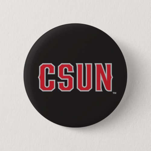 CSUN Logo on Black Button