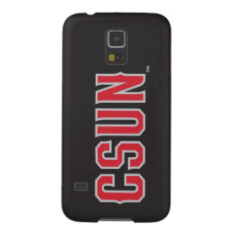 CSUN Logo on Black Case For Galaxy S5