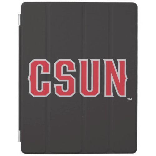 CSUN Logo on Black iPad Smart Cover
