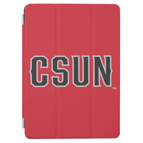 CSUN Logo on Red iPad Air Cover