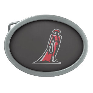CSUN Matador - Black Belt Buckle