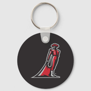 CSUN Matador - Black Keychain