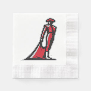 CSUN Matador - Black Paper Napkins
