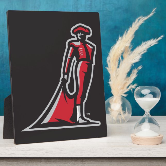 CSUN Matador - Black Plaque (Side)