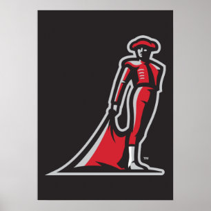 CSUN Matador - Black Poster