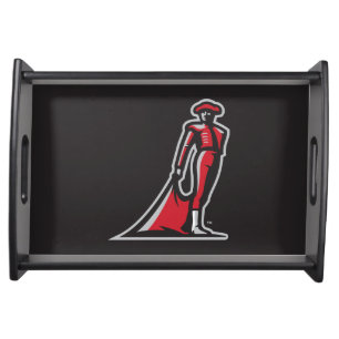 CSUN Matador - Black Serving Tray