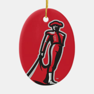 CSUN Matador - Red Ceramic Ornament