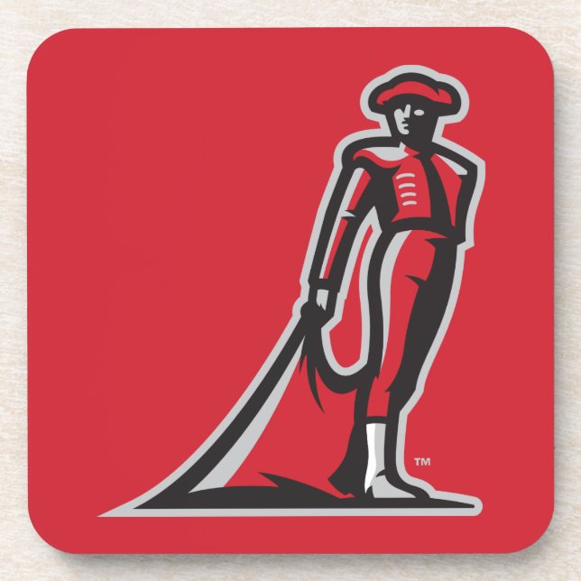 CSUN Matador - Red Coaster (Front)