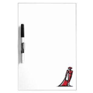 CSUN Matador - Red Dry-Erase Board