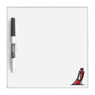 CSUN Matador - Red Dry-Erase Board