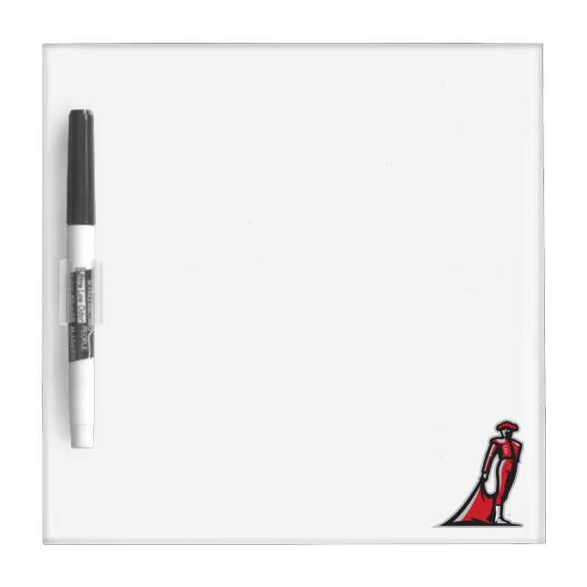 CSUN Matador - Red Dry-Erase Board (Front)