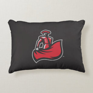 CSUN Matador with Cape - Black Accent Pillow