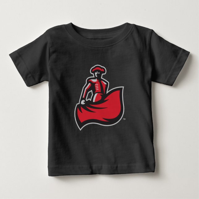 CSUN Matador with Cape - Black Baby T-Shirt (Front)