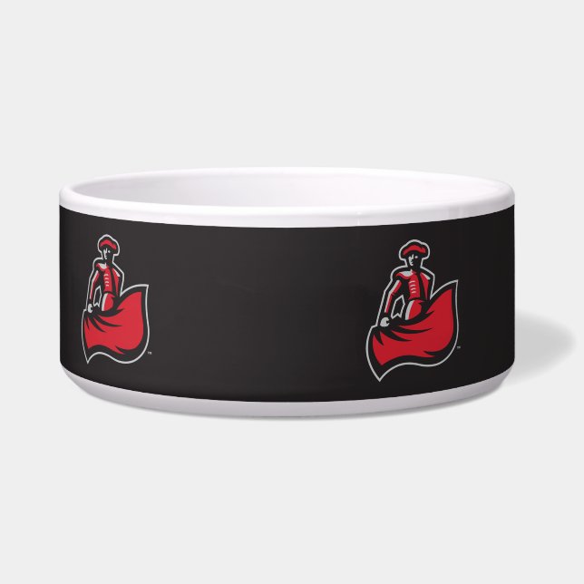 CSUN Matador with Cape - Black Bowl (Left)
