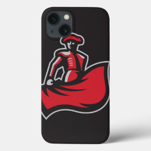 CSUN Matador with Cape - Black iPhone 13 Case