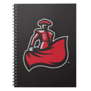 CSUN Matador with Cape - Black Notebook