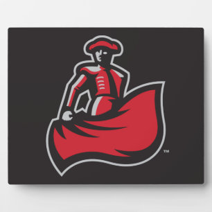 CSUN Matador with Cape - Black Plaque