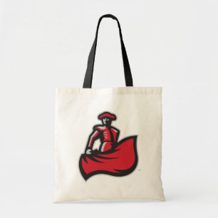 CSUN Matador with Cape - Black Tote Bag