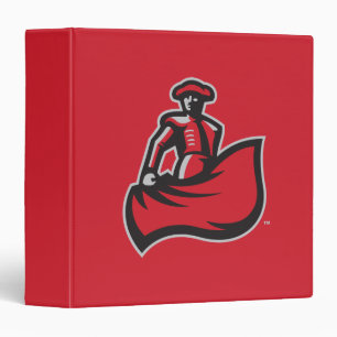 CSUN Matador with Cape - Red Binder