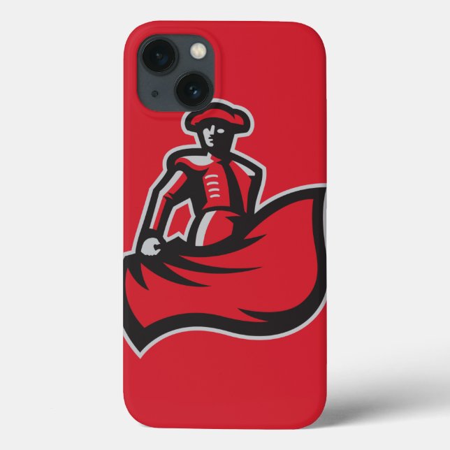CSUN Matador with Cape - Red Case-Mate iPhone Case (Back)