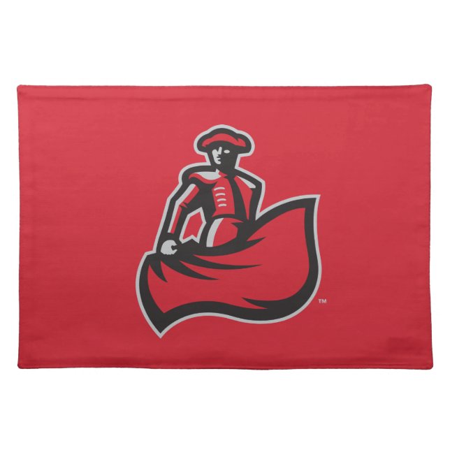 CSUN Matador with Cape - Red Placemat (Front)