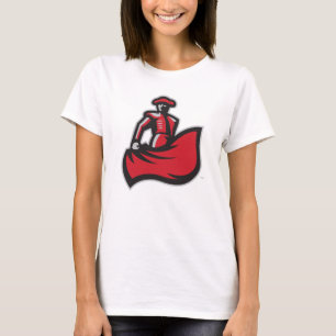 CSUN Matador with Cape - White T-Shirt
