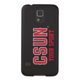 CSUN Red - Customize Your Sport Galaxy S5 Cover