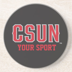 CSUN Red - Customize Your Sport Coaster