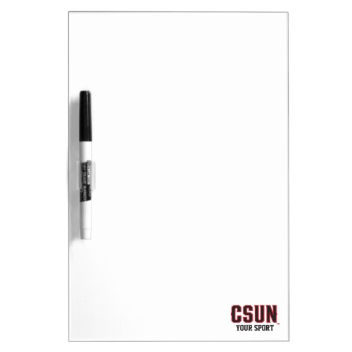CSUN Red _ Customize Your Sport Dry_Erase Board