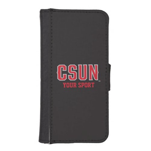 CSUN Red _ Customize Your Sport iPhone SE55s Wallet