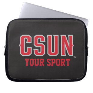 CSUN Red - Customize Your Sport Laptop Sleeve