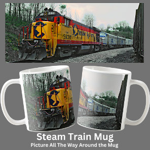 CSX Chessie Diesel Locomotive Train Coffee Mug