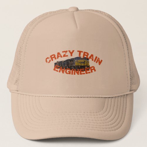 CSX Crazy Train Engineer Hat