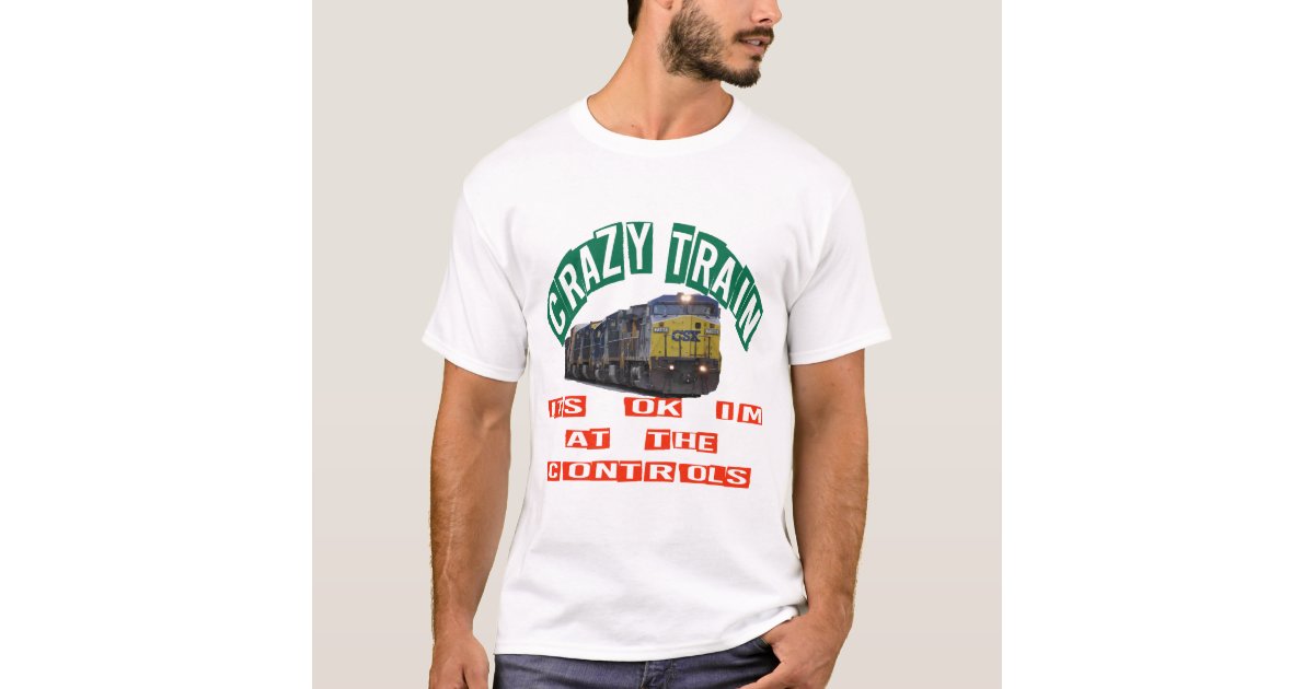 crazy train tee shirts