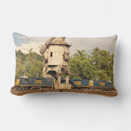 CSX ENGINES AND CO COAL TOWER PILLOW