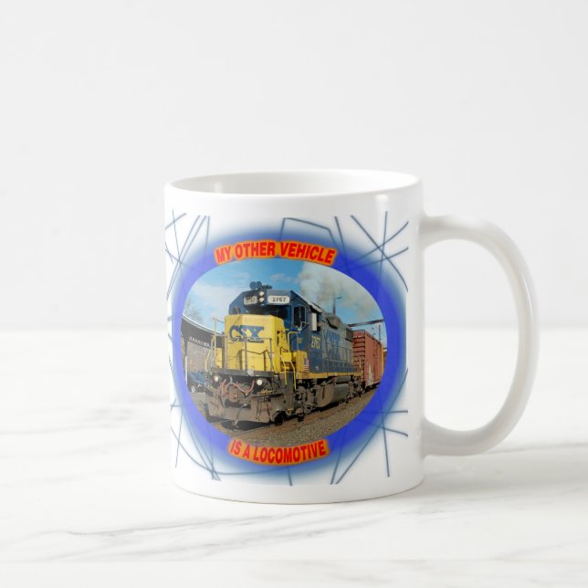 CSX Locomotive Coffee Mug (Right)