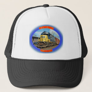 CSX Locomotive Trucker Hat