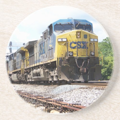 CSX Railroad AC4400CW 6 With a Coal Train      Coaster