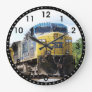 CSX Railroad AC4400CW #6 With a Coal Train Large Clock