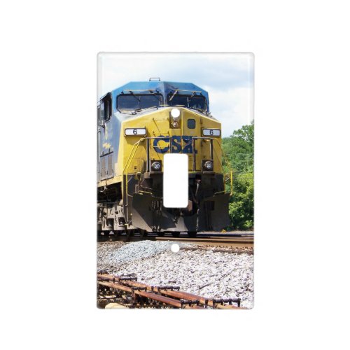 CSX Railroad AC4400CW 6 With a Coal Train Light Switch Cover