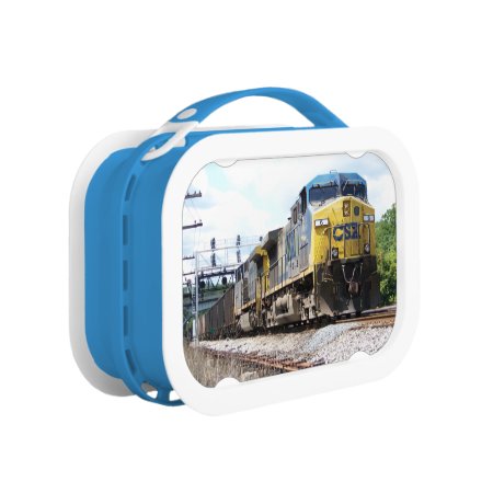 Csx Railroad Ac4400cw #6 With A Coal Train Lunch Box