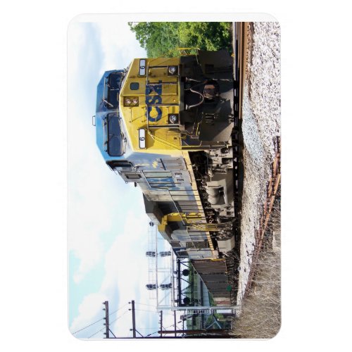 CSX Railroad AC4400CW 6 With a Coal Train    Magnet